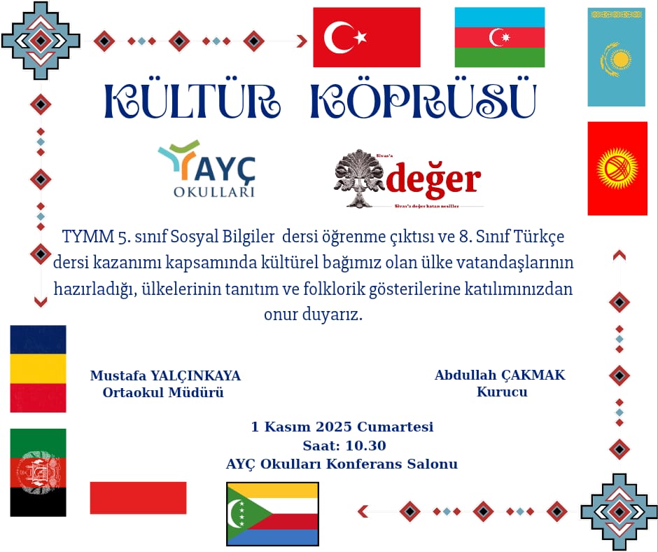 AYÇ DE KÜLTÜR KÖPRÜSÜ FESTİVALİ